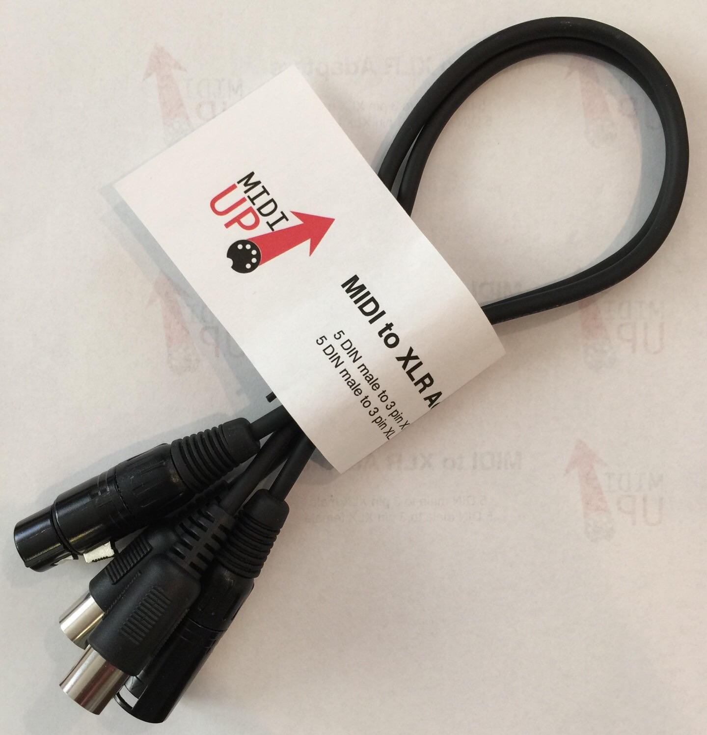 MIDI to XLR Adaptor MIDI UP